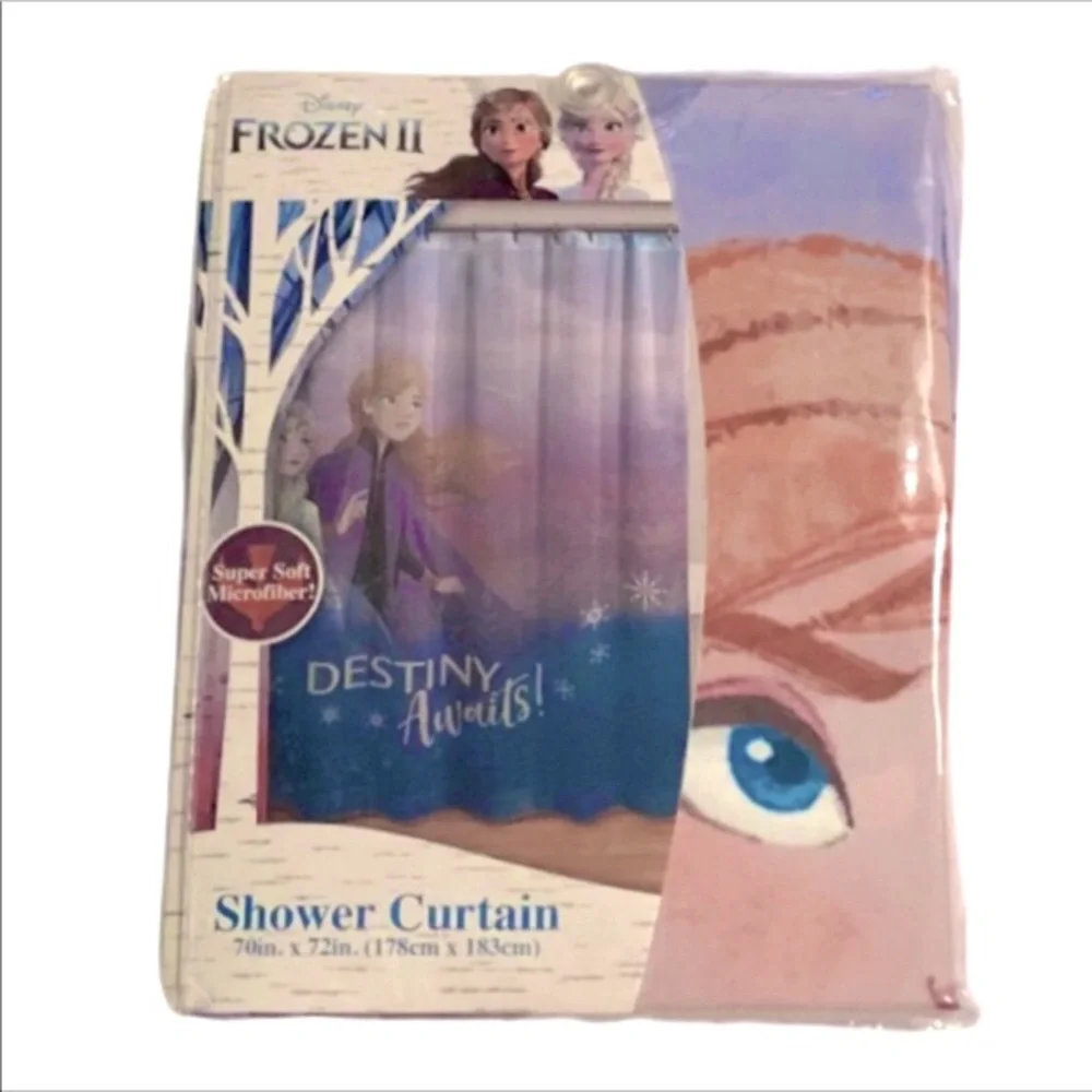 NWT Disney Frozen II Shower Curtain